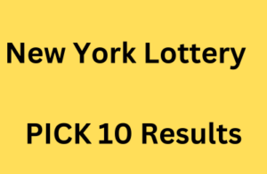 NY Pick 10 Results 11-08-2024